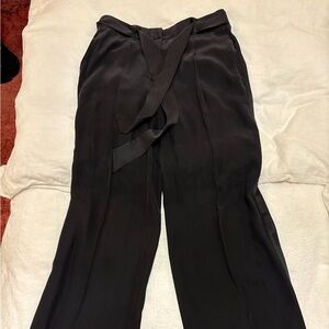 Equipment Black Wide Leg Pants